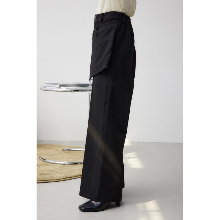 レイヤードデザインスラックス | AZUL BY MOUSSY | 詳細画像6 