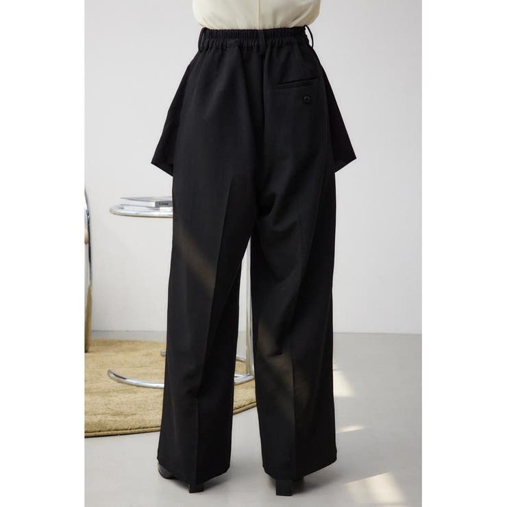 レイヤードデザインスラックス | AZUL BY MOUSSY | 詳細画像7 