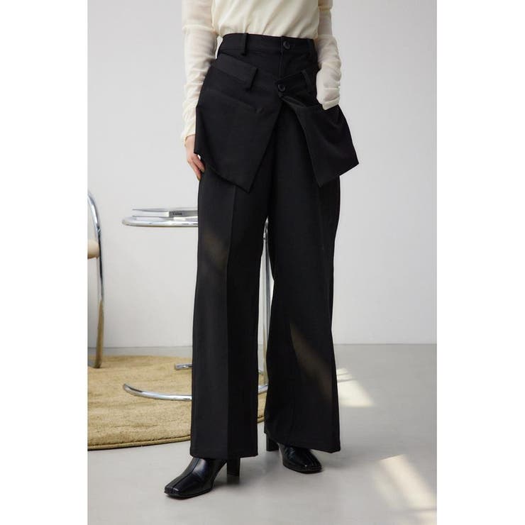 レイヤードデザインスラックス | AZUL BY MOUSSY | 詳細画像2 