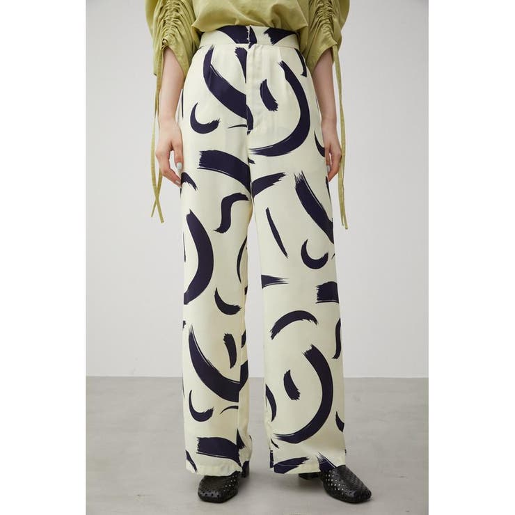 NATURE PATTERN WIDE PANTS | AZUL BY MOUSSY | 詳細画像15 