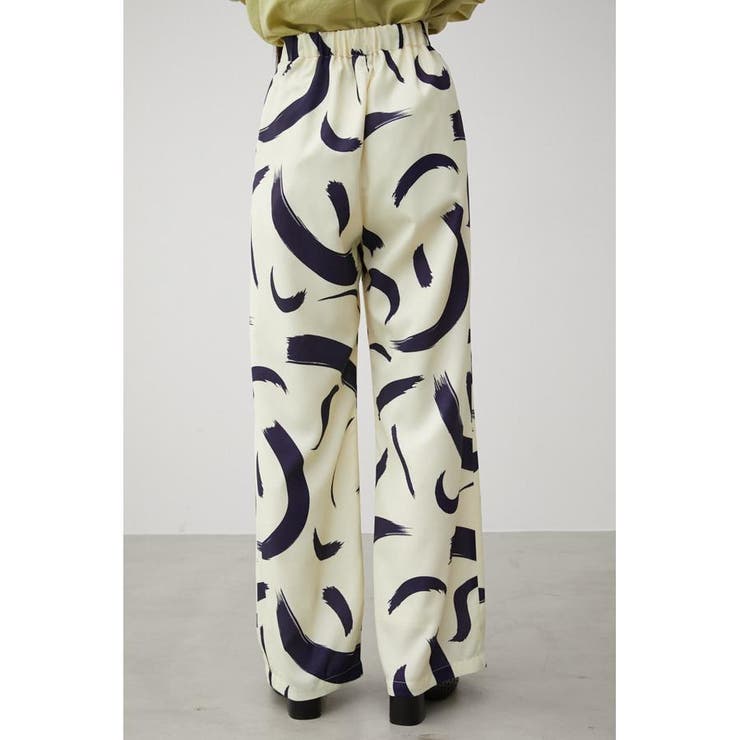NATURE PATTERN WIDE PANTS | AZUL BY MOUSSY | 詳細画像17 