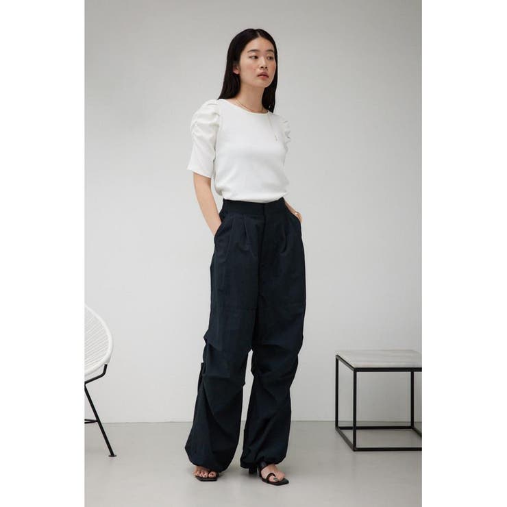 あさみ　2枚セット　Lサイズ　ブルー パラシュートパンツ[品番：AZLW0022438]｜AZUL BY MOUSSY
