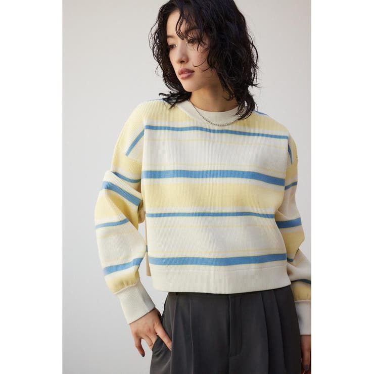 2WAYマルチボーダーニットカーディガン[品番：AZLW0021849]｜AZUL BY  MOUSSY（アズールバイマウジー）のレディースファッション通販｜SHOPLIST（ショップリスト）