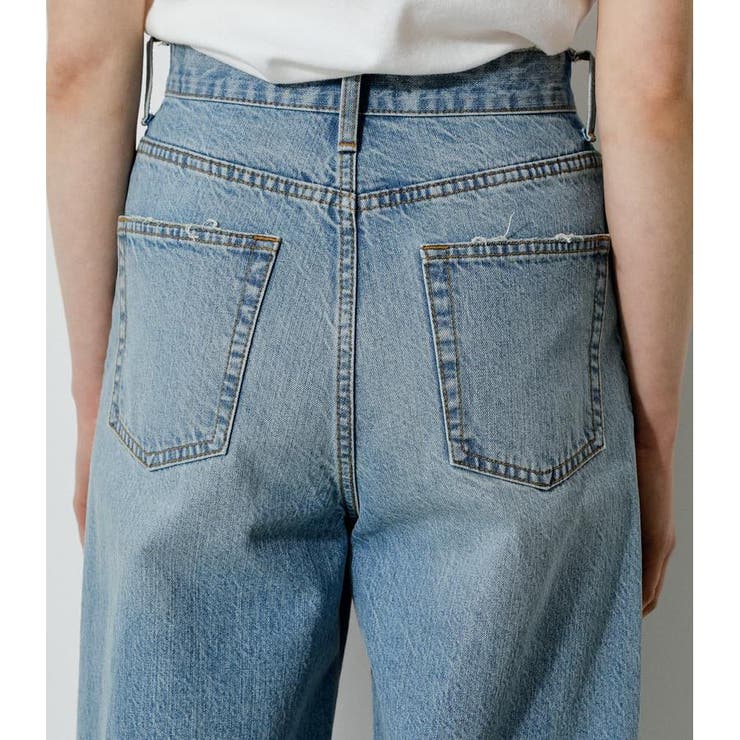 HIGH WAIST DENIM WIDE ３ | AZUL BY MOUSSY | 詳細画像28 