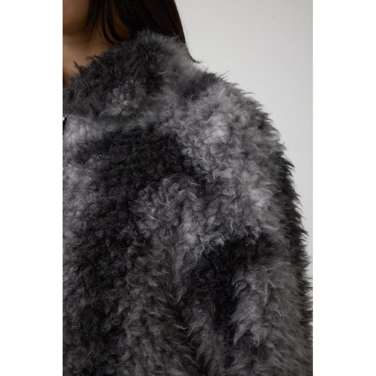 カーリーボアショートブルゾン | AZUL BY MOUSSY | 詳細画像11 