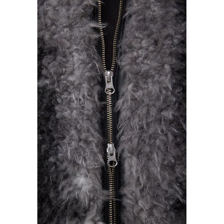 カーリーボアショートブルゾン | AZUL BY MOUSSY | 詳細画像15 