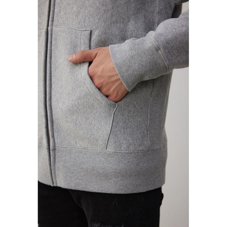 刺繍ジップスウェットパーカー[品番：AZLW0021455]｜AZUL BY