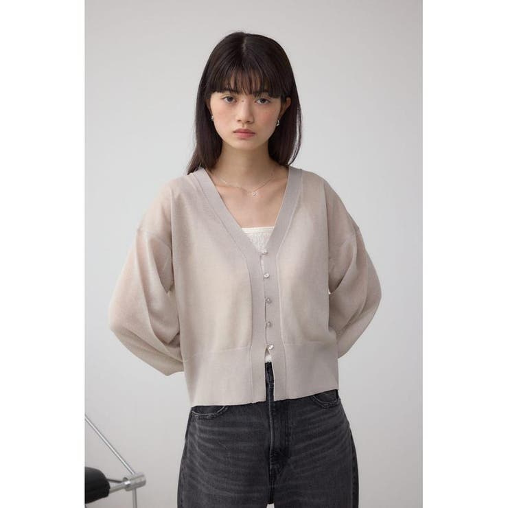 シアードルマンニットカーディガン | AZUL BY MOUSSY | 詳細画像23 