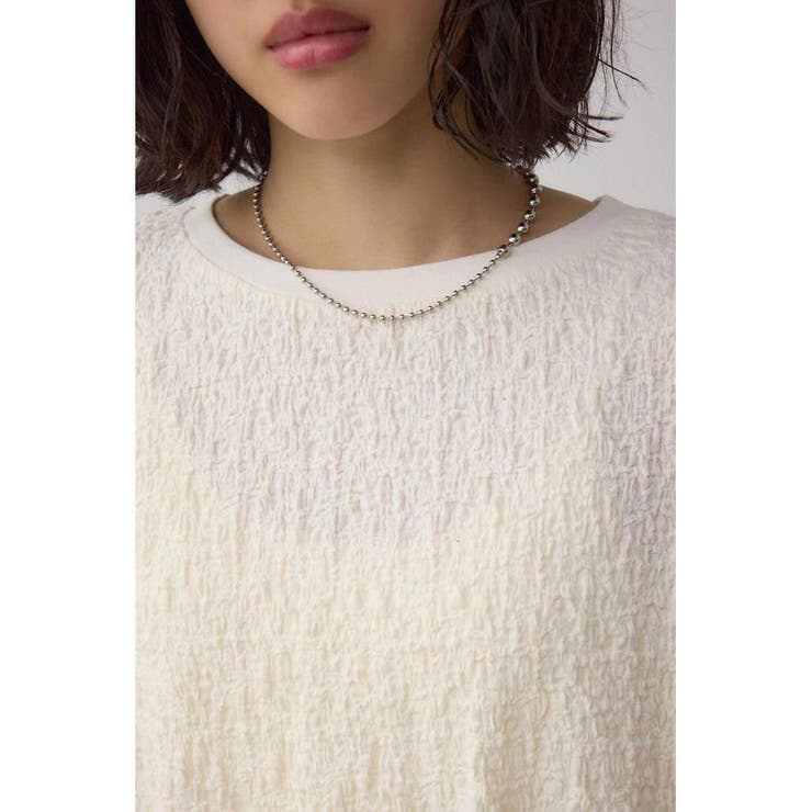 カットジャカードトップス | AZUL BY MOUSSY | 詳細画像8 