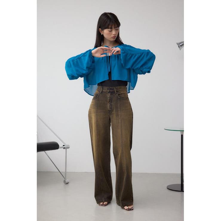 ボリュームギャザーショートボレロ | AZUL BY MOUSSY | 詳細画像26 