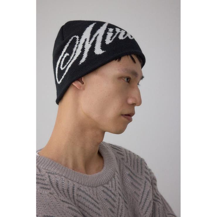 LOGOデザインニット帽 | AZUL BY MOUSSY | 詳細画像1 