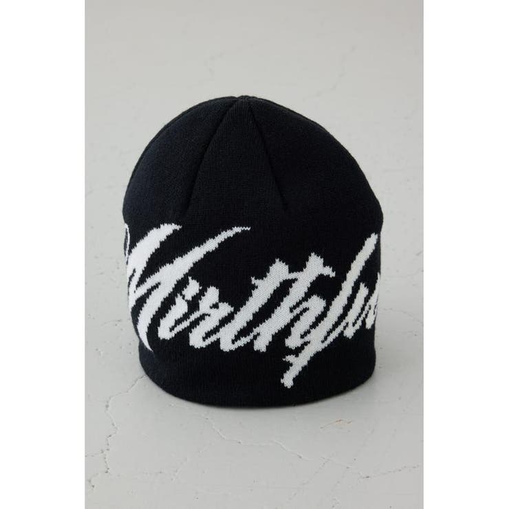 LOGOデザインニット帽 | AZUL BY MOUSSY | 詳細画像4 