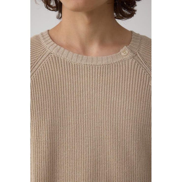 ショルダーボタンニットトップス | AZUL BY MOUSSY | 詳細画像32 