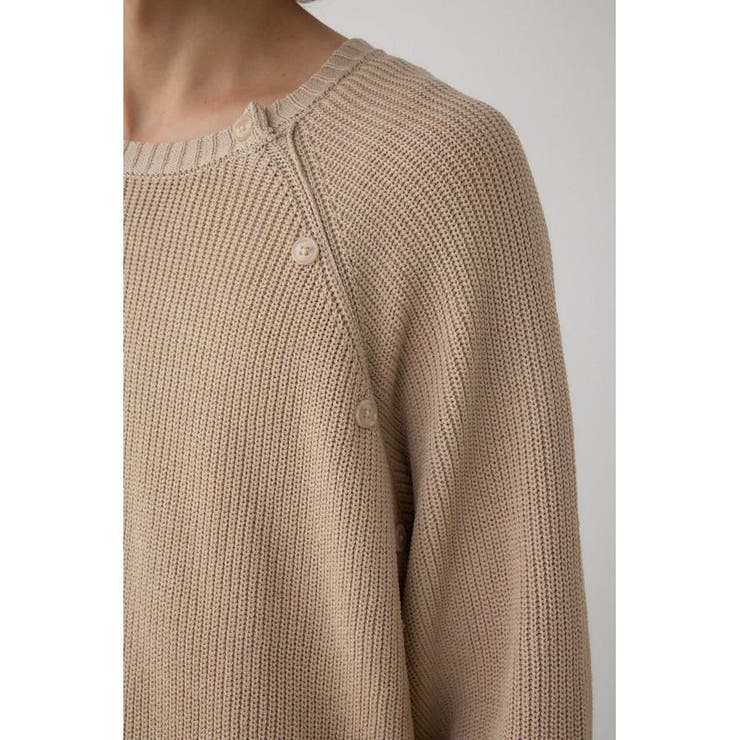 ショルダーボタンニットトップス | AZUL BY MOUSSY | 詳細画像33 