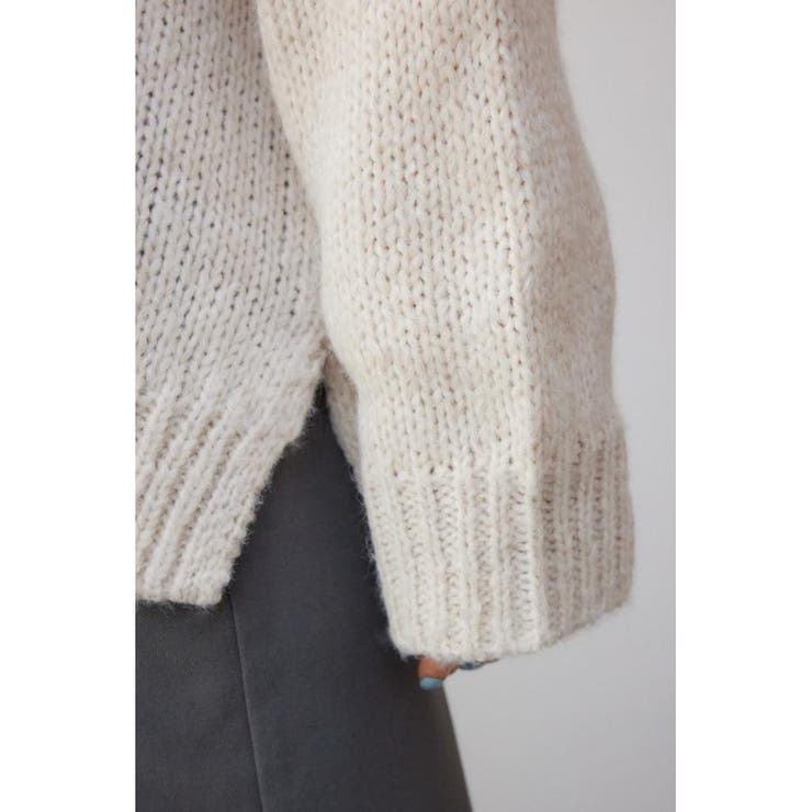 カラーニットプルオーバー | AZUL BY MOUSSY | 詳細画像9 