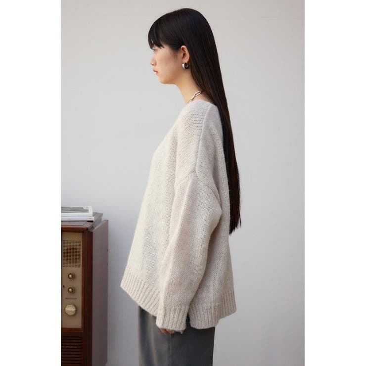 カラーニットプルオーバー | AZUL BY MOUSSY | 詳細画像5 