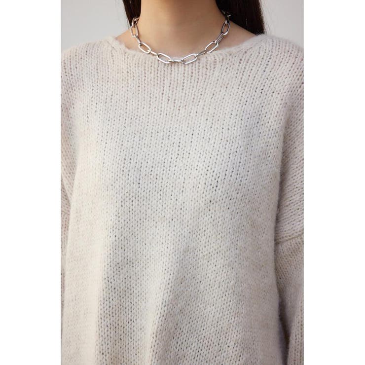 カラーニットプルオーバー | AZUL BY MOUSSY | 詳細画像7 