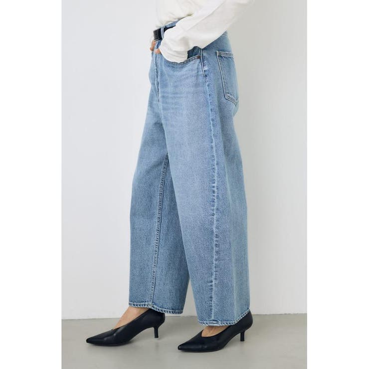 AZUL DENIM ワイドカーブデニム | AZUL BY MOUSSY | 詳細画像3 