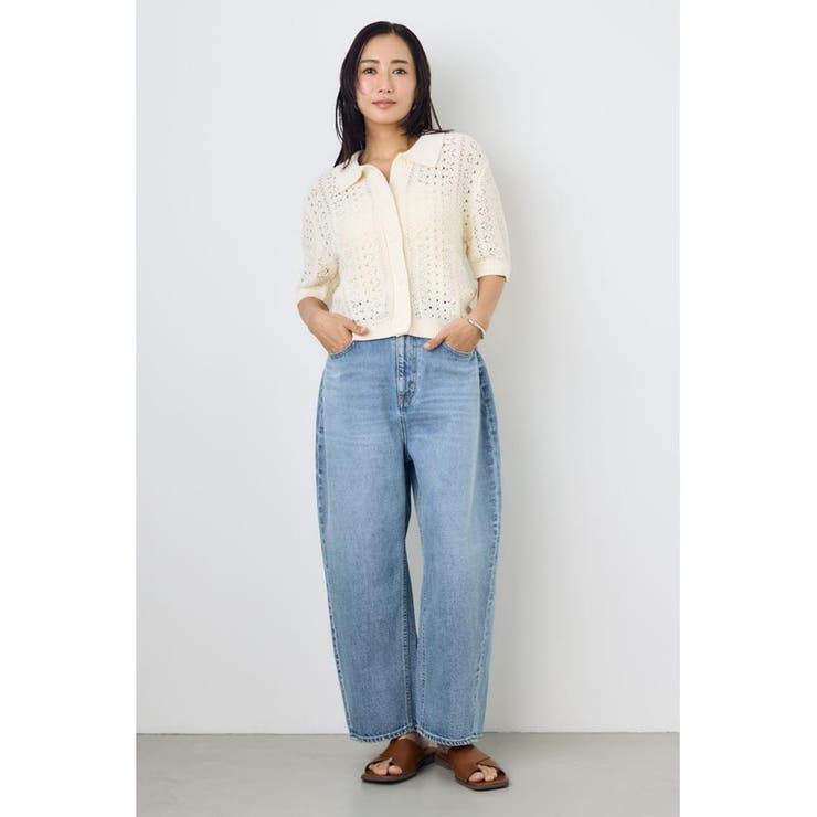 AZUL DENIM ワイドカーブデニム | AZUL BY MOUSSY | 詳細画像8 