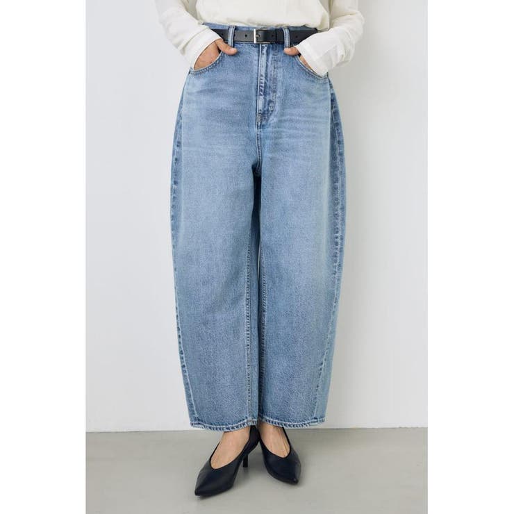 BLU | AZUL DENIM ワイドカーブデニム | AZUL BY MOUSSY