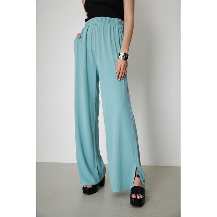 ICE CLEAN SIDE SLIT PANTS[品番：AZLW0019920]｜AZUL BY MOUSSY