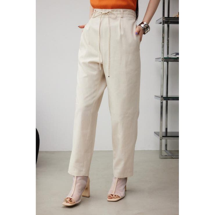 リネンミックスストレッチパンツ | AZUL BY MOUSSY | 詳細画像2 