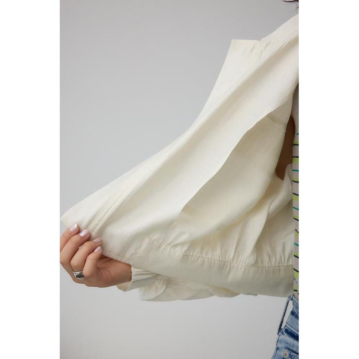 袖ギャザーショートブルゾン | AZUL BY MOUSSY | 詳細画像11 