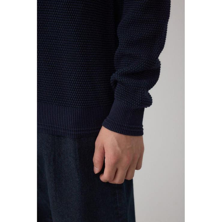 ハニカムクルーネックニット | AZUL BY MOUSSY | 詳細画像32 