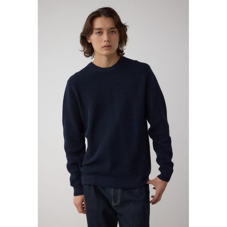 ハニカムクルーネックニット | AZUL BY MOUSSY | 詳細画像25 
