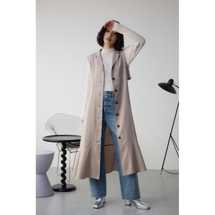 オープンカラージレワンピース | AZUL BY MOUSSY | 詳細画像30 