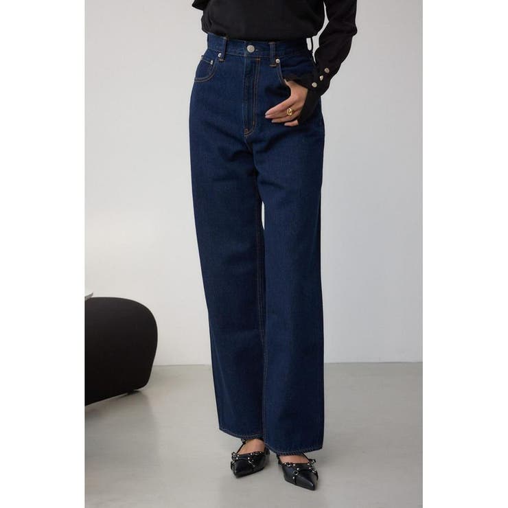 AZUL DENIM ハイウエストワイドロング丈 | AZUL BY MOUSSY | 詳細画像32 
