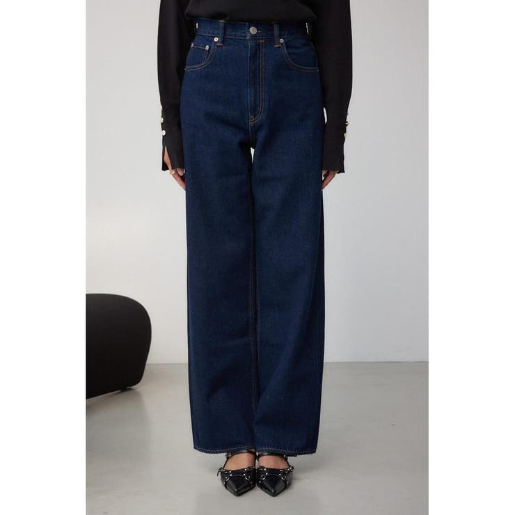 AZUL DENIM ハイウエストワイドロング丈 | AZUL BY MOUSSY | 詳細画像35 