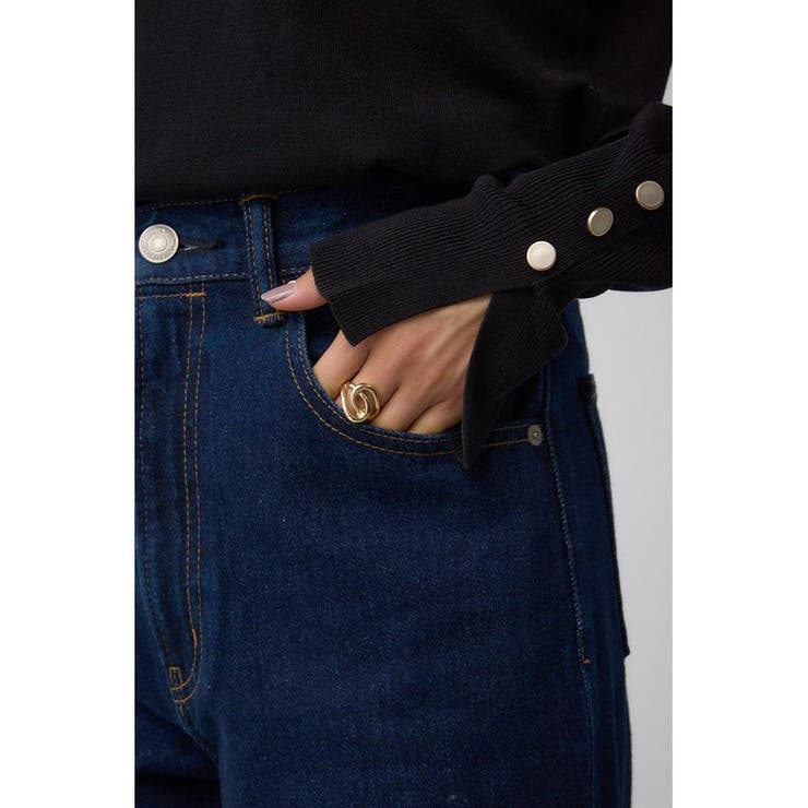 AZUL DENIM ハイウエストワイドロング丈 | AZUL BY MOUSSY | 詳細画像39 