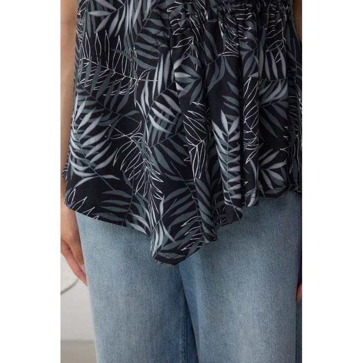 C/T冷感アシメギャザートップス | AZUL BY MOUSSY | 詳細画像24 