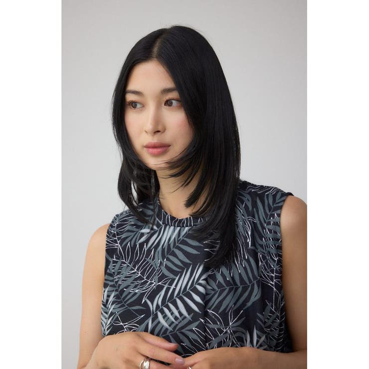 C/T冷感アシメギャザートップス | AZUL BY MOUSSY | 詳細画像15 