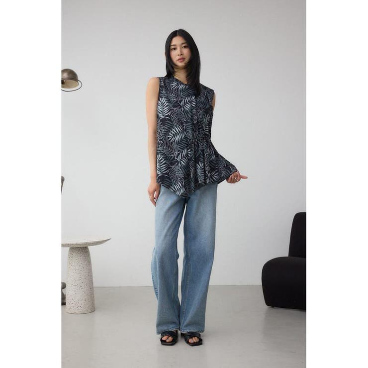 C/T冷感アシメギャザートップス | AZUL BY MOUSSY | 詳細画像17 