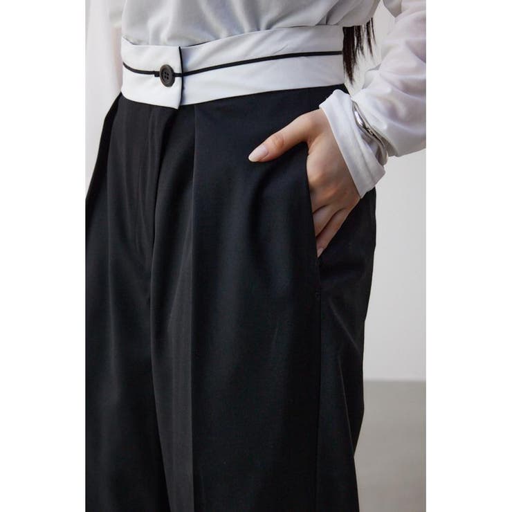 オーバーラップトラウザーズパンツ | AZUL BY MOUSSY | 詳細画像21 