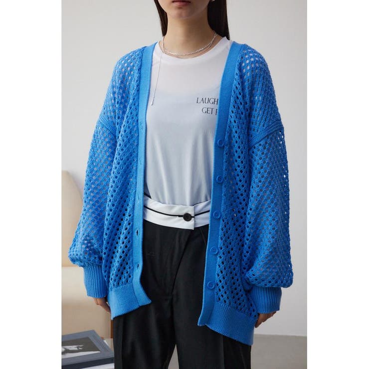 メッシュカーデ[品番：AZLW0021771]｜AZUL BY MOUSSY（アズール