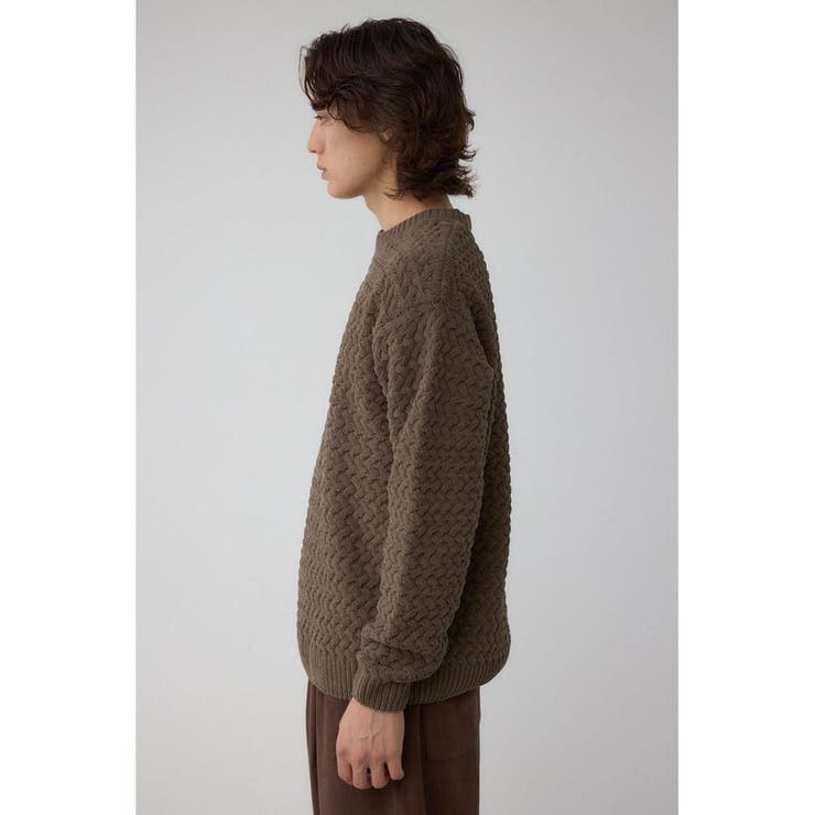 バスケット編みマットモールニット | AZUL BY MOUSSY | 詳細画像28 