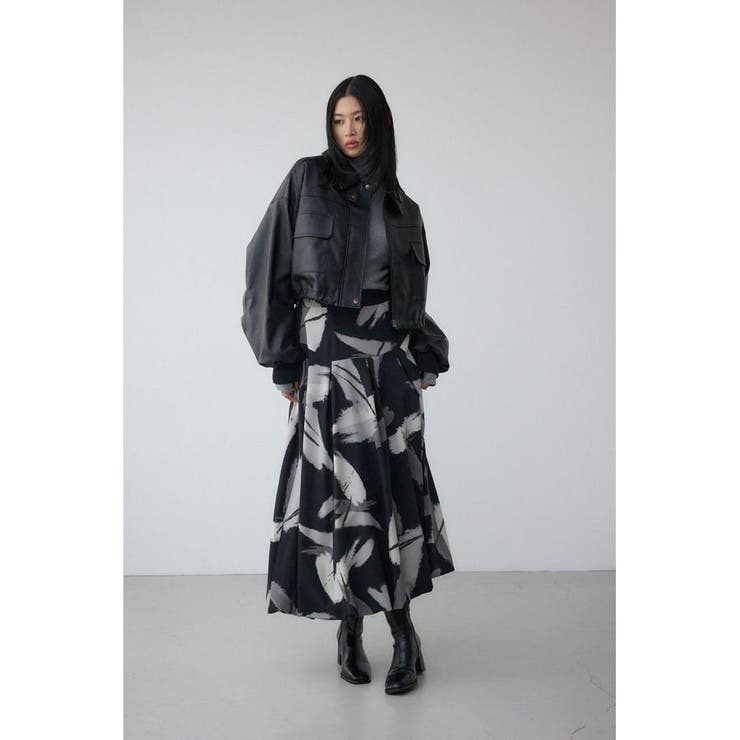 フェイクレザーショートブルゾン | AZUL BY MOUSSY | 詳細画像4 