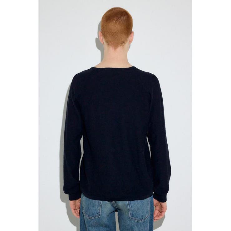 カシミヤミックスニットトップス | AZUL BY MOUSSY | 詳細画像7 