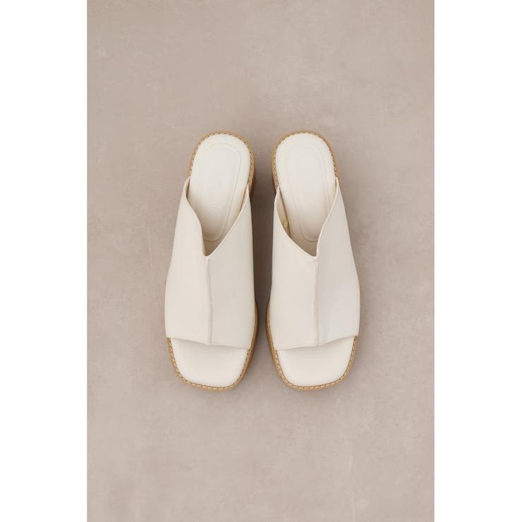 センターシームコルクウェッジサンダル | AZUL BY MOUSSY | 詳細画像6 