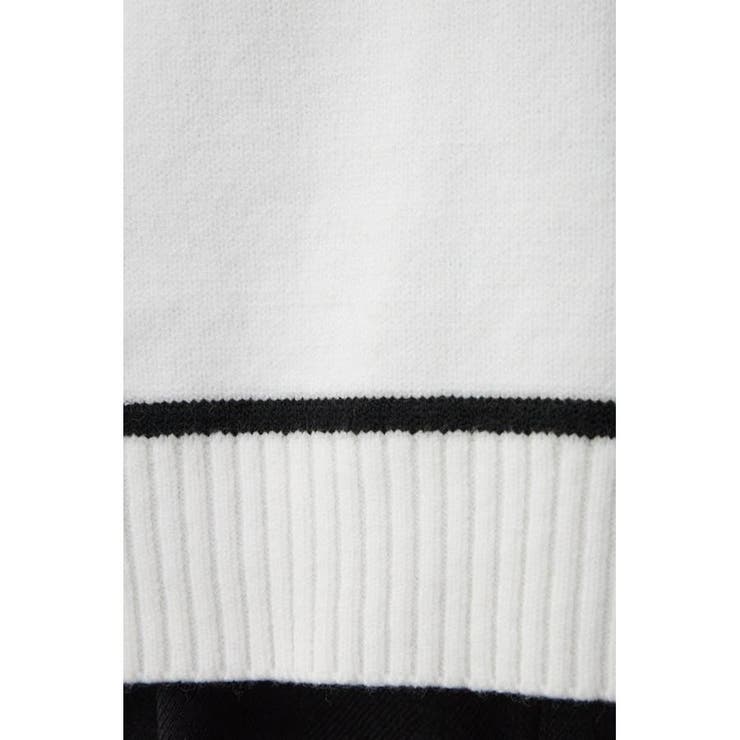配色パイピングニット | AZUL BY MOUSSY | 詳細画像11 