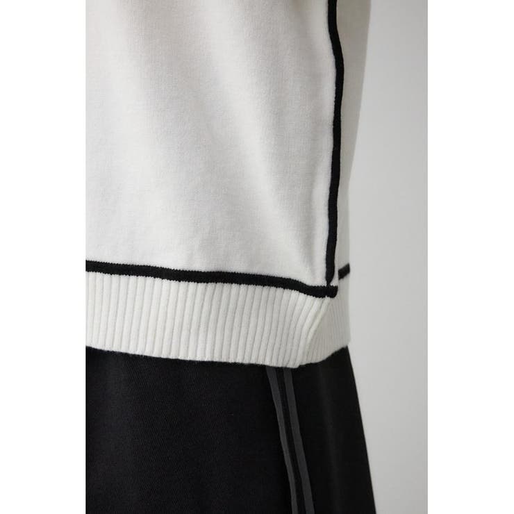 配色パイピングニット | AZUL BY MOUSSY | 詳細画像10 