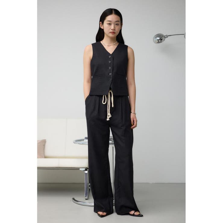 ロープベルトワイドパンツ[品番：AZLW0022195]｜AZUL BY MOUSSY