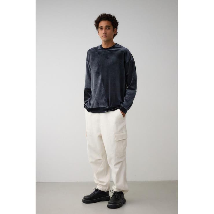 フェイクメルトンカーゴパンツ | AZUL BY MOUSSY | 詳細画像4 