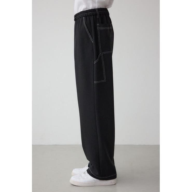 アウトステッチブッチャーワイドパンツ | AZUL BY MOUSSY | 詳細画像5 