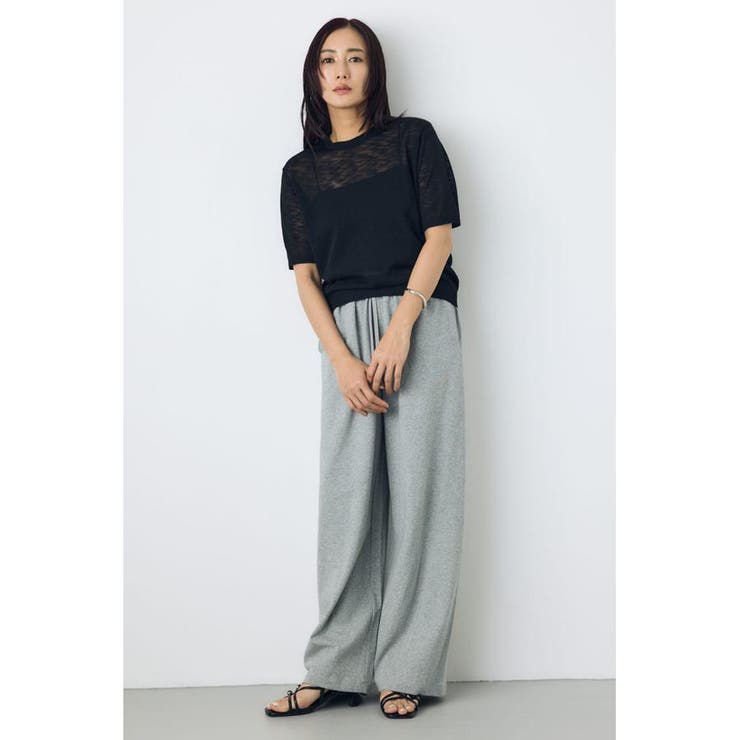 シアークルーネックニットトップス | AZUL BY MOUSSY | 詳細画像23 