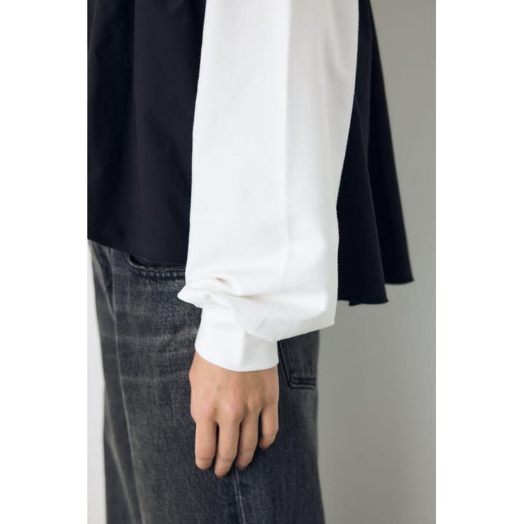 アシンメトリービスチェドッキングトップス | AZUL BY MOUSSY | 詳細画像10 