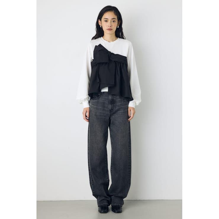 アシンメトリービスチェドッキングトップス | AZUL BY MOUSSY | 詳細画像5 